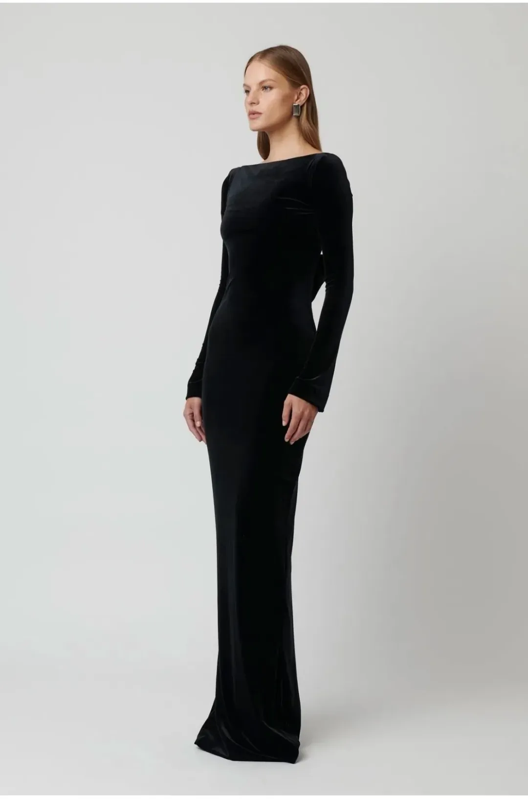Effie Kats Yasmine Gown in Black Size S / AU 8 for rent on The Volte - main image