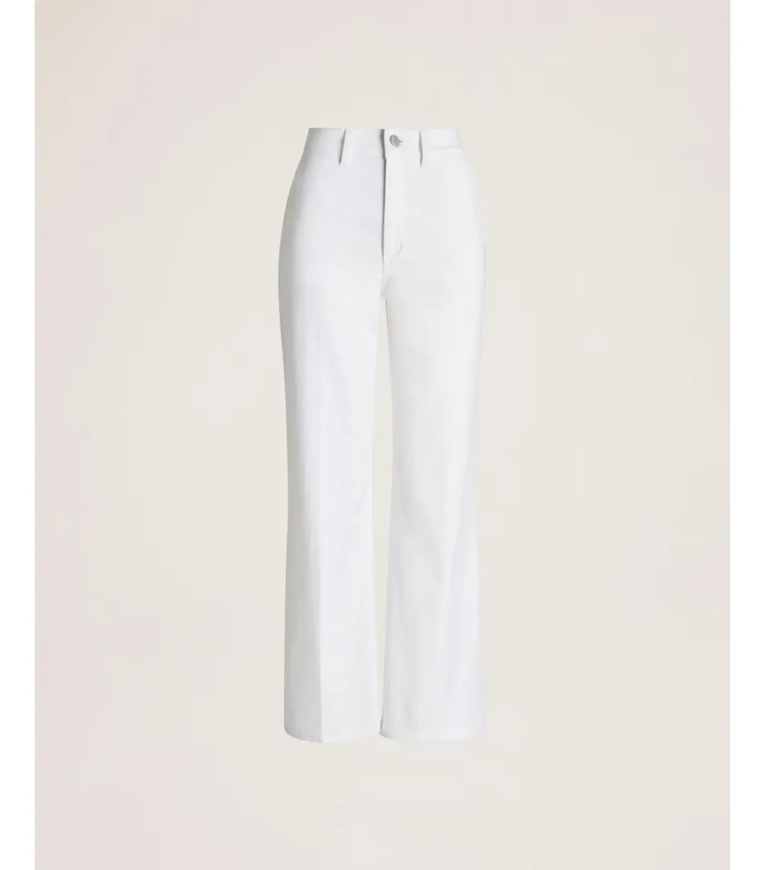 Saba Ava Wide Leg Midi Jean White Size AU 16 for rent on The Volte - main image
