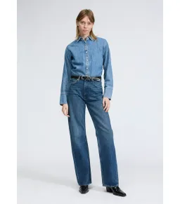 Rag & Bone Shea High Rise Relaxed Straight Jean in Adeline Size AU 10  for rent on The Volte - image 1