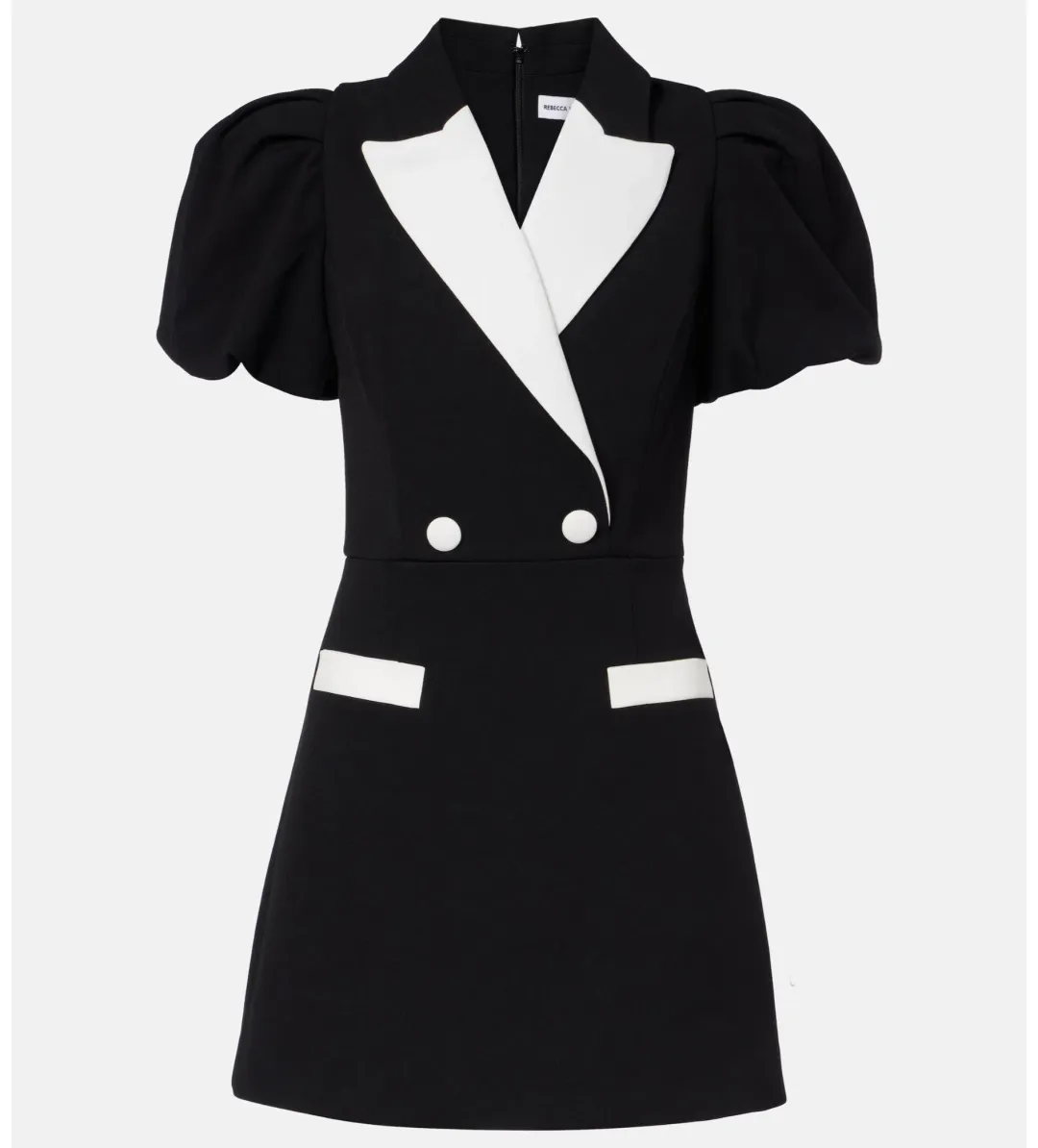 Rebecca Vallance Emma Mini Dress Black Size AU 10 for rent on The Volte - main image