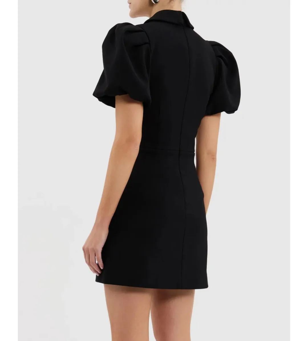 Rebecca Vallance Emma Mini Dress Black Size AU 10 for rent on The Volte - main image