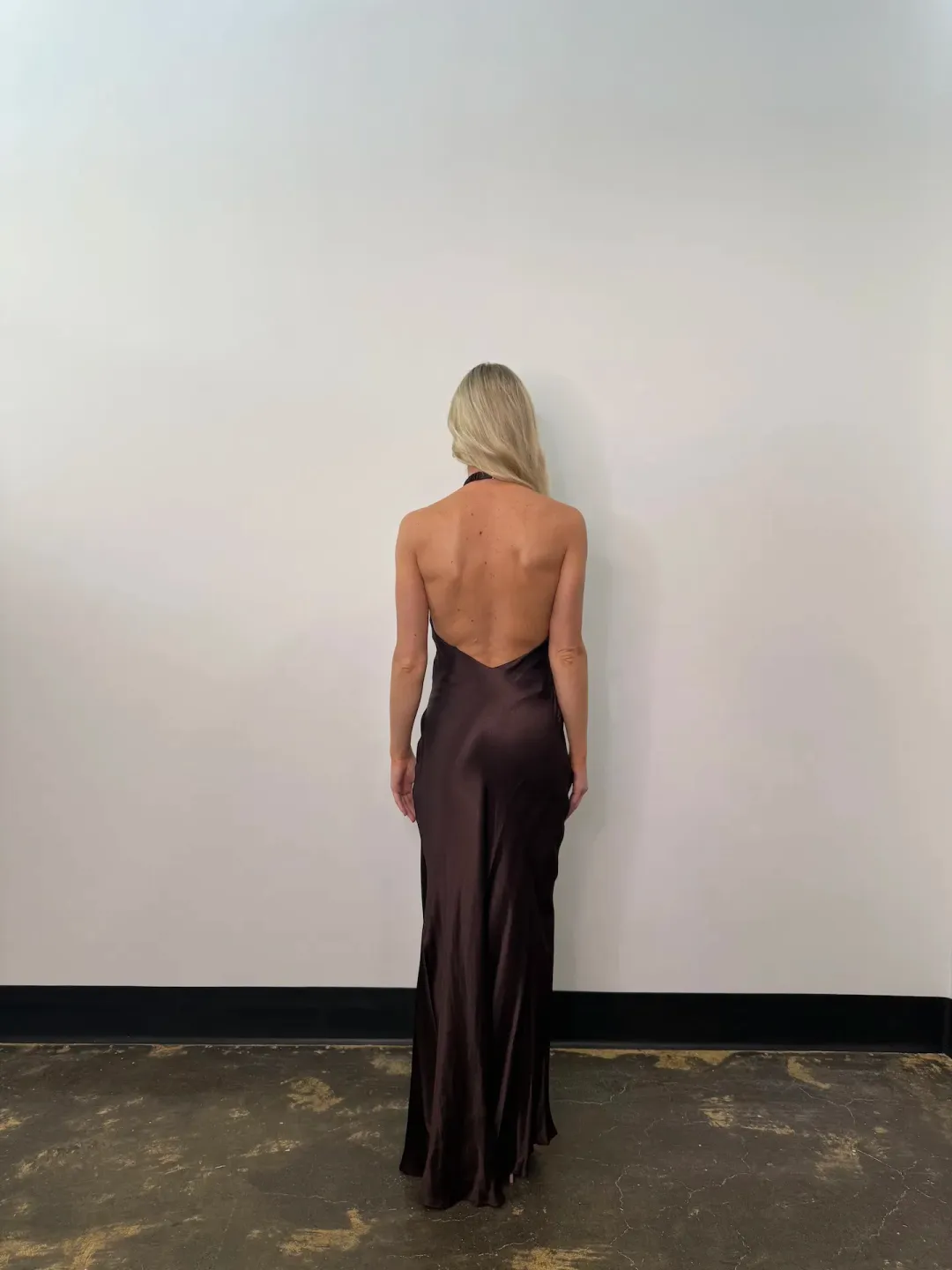 Bec & Bridge Elisia Wrap Maxi Dress  Dark Chocolate / Size 10 for rent on The Volte - main image