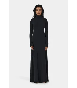 Hansen and Gretel Daphne Maxi Dress Black Size AU 10 for rent on The Volte - image 1