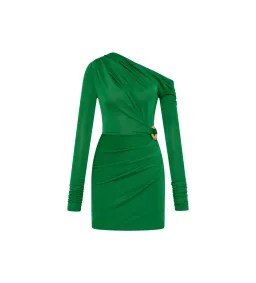 Rebecca Vallance Erin Long Sleeve Mini Dress Green Size 8 for rent on The Volte - image 4