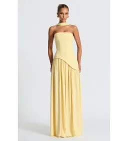 Babyboo Maliyah Maxi Dress in Lemon Yellow Size S / AU 8 for rent on The Volte - image 2
