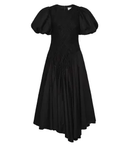 Aje Wisteria Midi Dress Black Size AU 8 for rent on The Volte - image 7