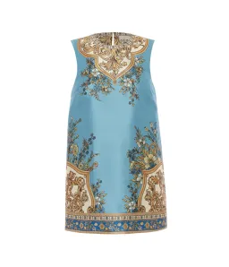Alemais Cassie Exclusive Mini Dress in Blue Print Size 10 for rent on The Volte - image 2