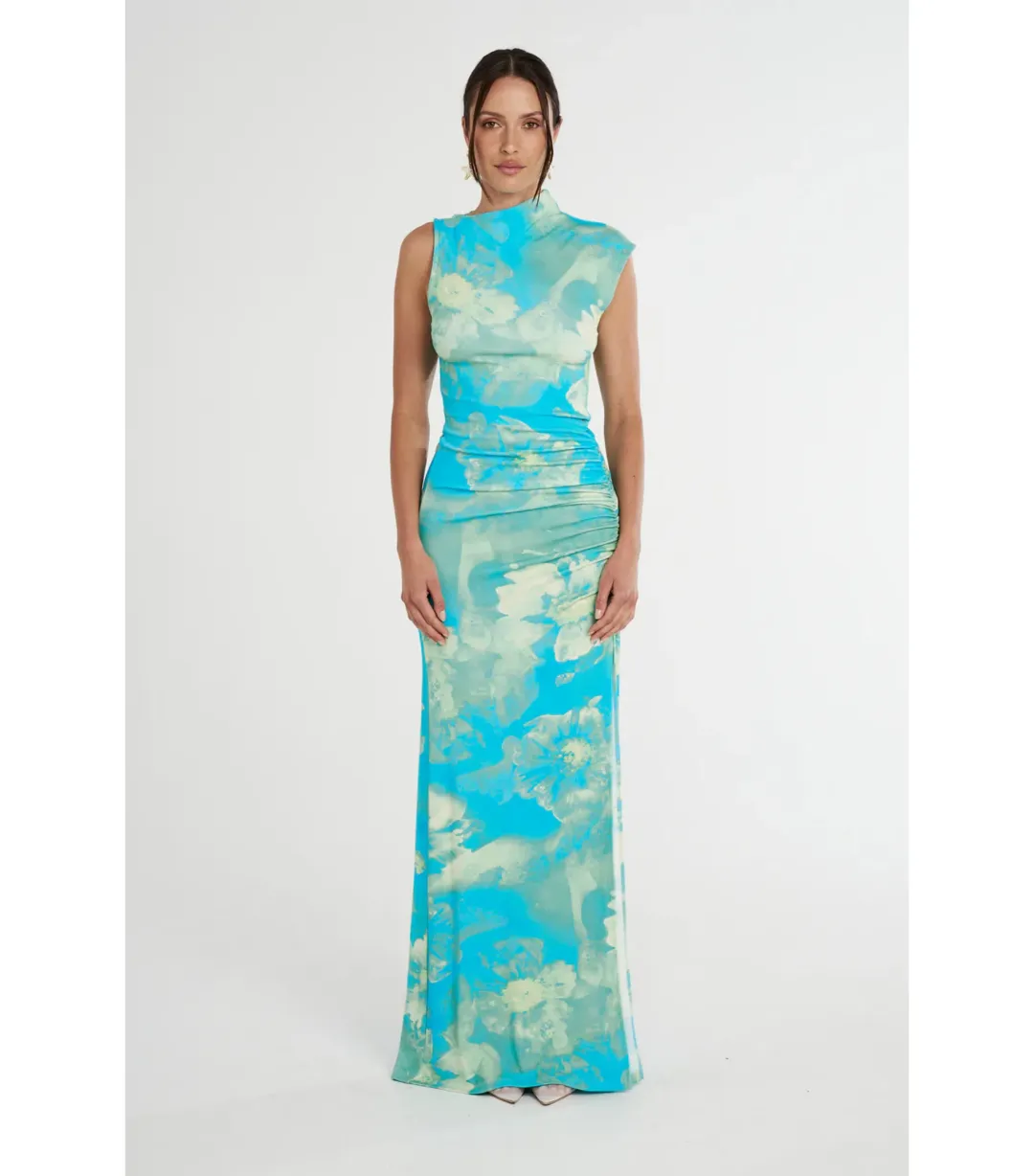 Summi Summi Valentina Maxi Dress Lemon Lumen Size AU 8 for rent on The Volte - main image