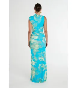 Summi Summi Valentina Maxi Dress Lemon Lumen Size AU 8 for rent on The Volte - image 6