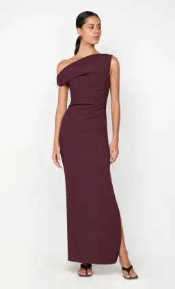 BEC & BRIDGE LEORA ASYM MAXI DRESS / PLUM / SIZE 12 for rent on The Volte - image 1