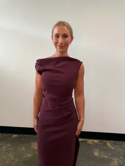 BEC & BRIDGE LEORA ASYM MAXI DRESS / PLUM / SIZE 12 for rent on The Volte - image 5