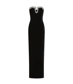 Rachel Gilbert Claudine Maxi Gown Black Size AU 8 for rent on The Volte - image 1