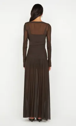 Bec & Bridge Blaine Long Sleeve Maxi Dress Cedar Size 12 for rent on The Volte - image 4