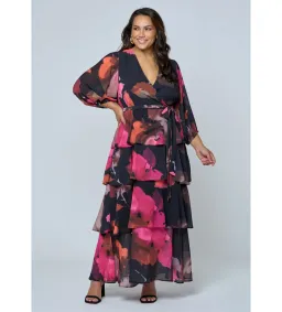 Curve Project Temptress Dress in Pink Dusk Size 22 for rent on The Volte - image 1