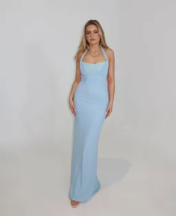 Deconduarte Gemona Maxi Opaque , Baby Blue Size 8 for rent on The Volte - image 1