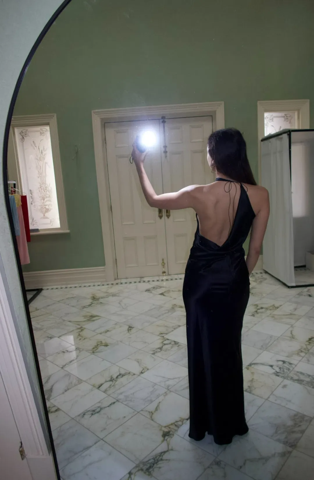 Natalie Rolt Black Gabi Gown , Black Size 6 for rent on The Volte - main image