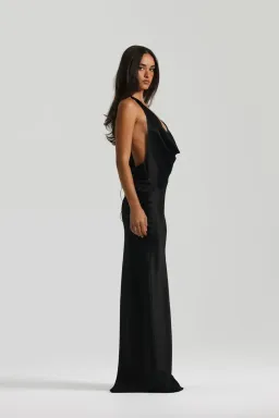 Natalie Rolt Black Gabi Gown , Black Size 6 for rent on The Volte - image 3