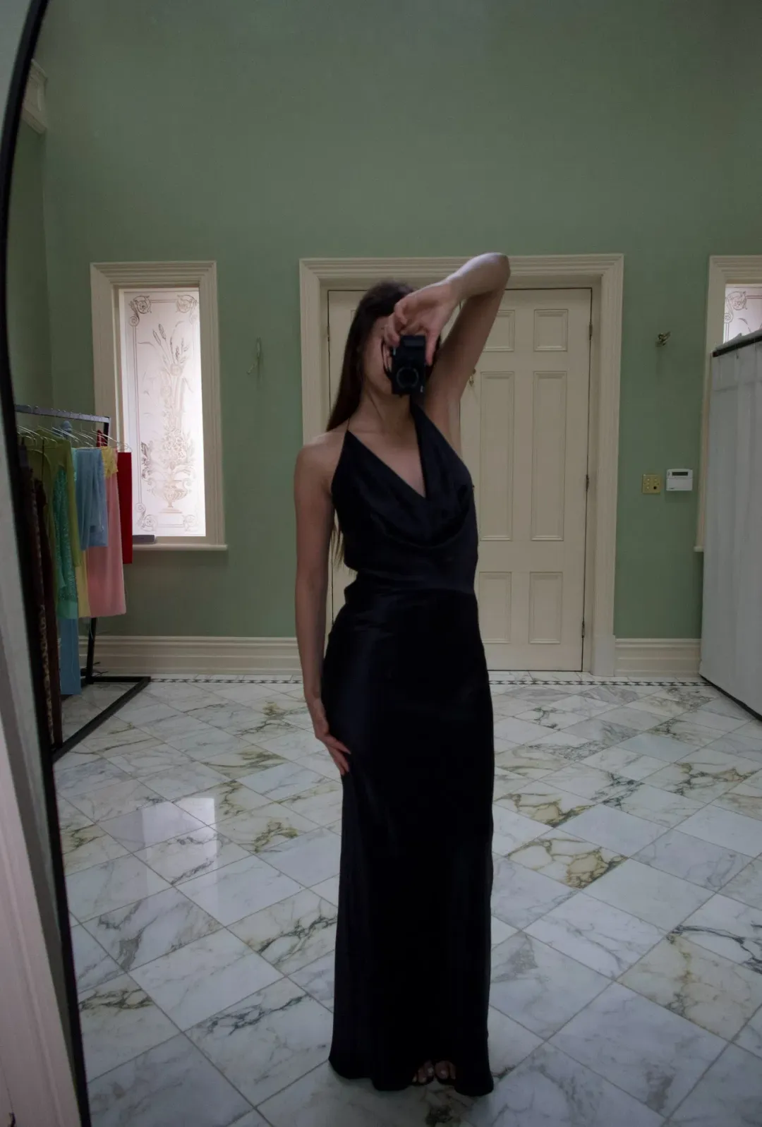 Natalie Rolt Black Gabi Gown , Black Size 6 for rent on The Volte - main image