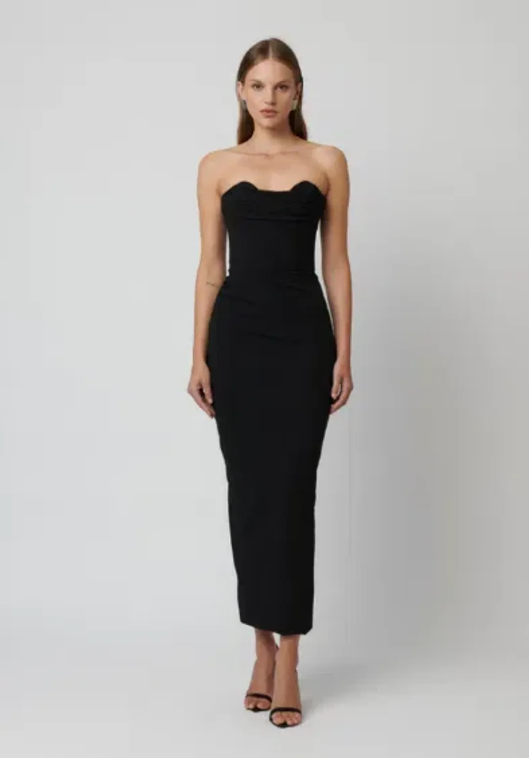 Effie Kats Rozela Maxi Dress in Black Size XS/ AU 6 for rent on The Volte - main image