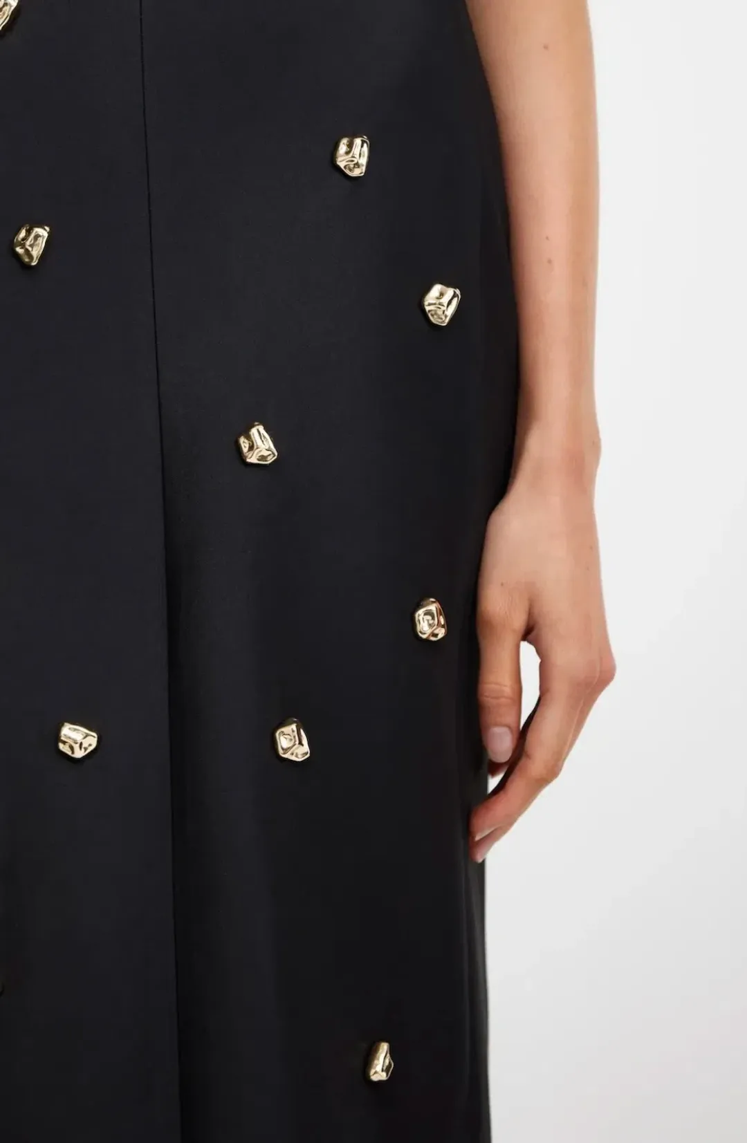 Acler Pattison Maxi Dress Black Size 10 for rent on The Volte - main image