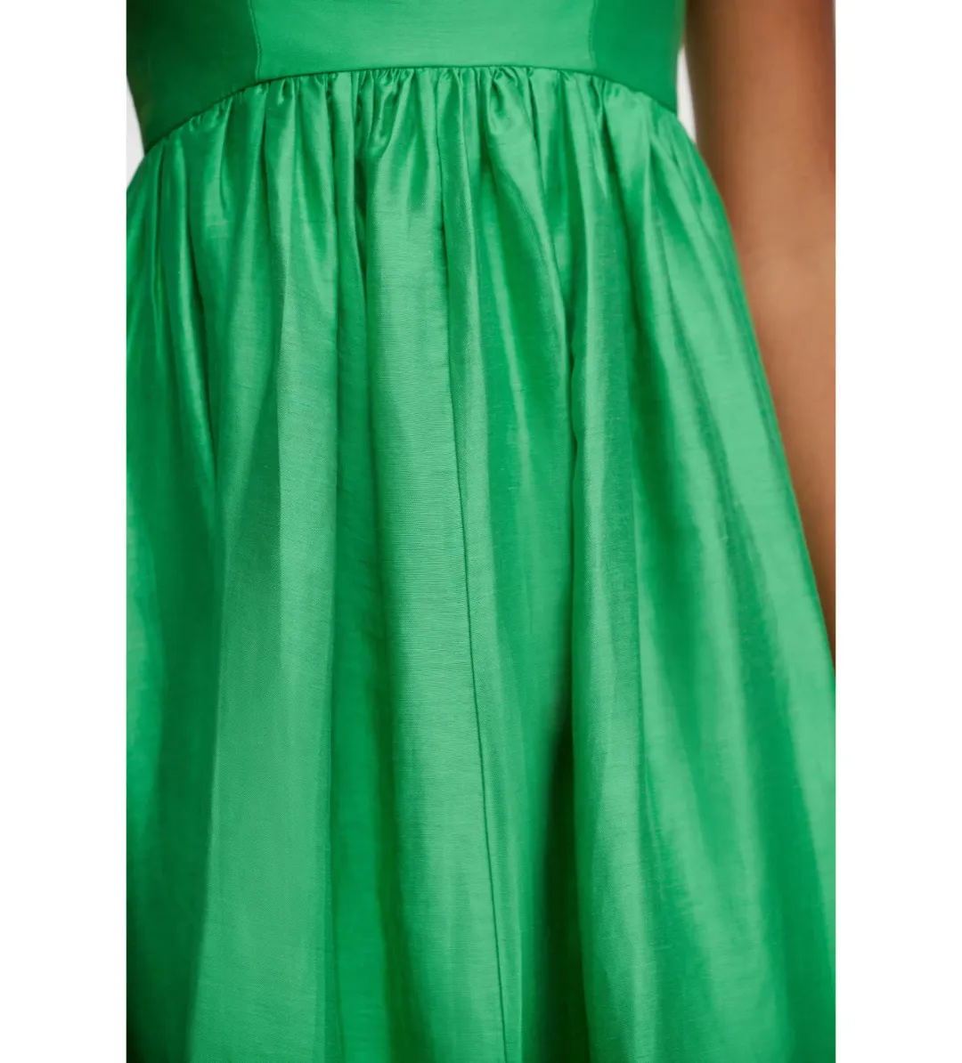 Acler Sandgate Maxi Dress Shamrock Green Size AU 12 for rent on The Volte - main image