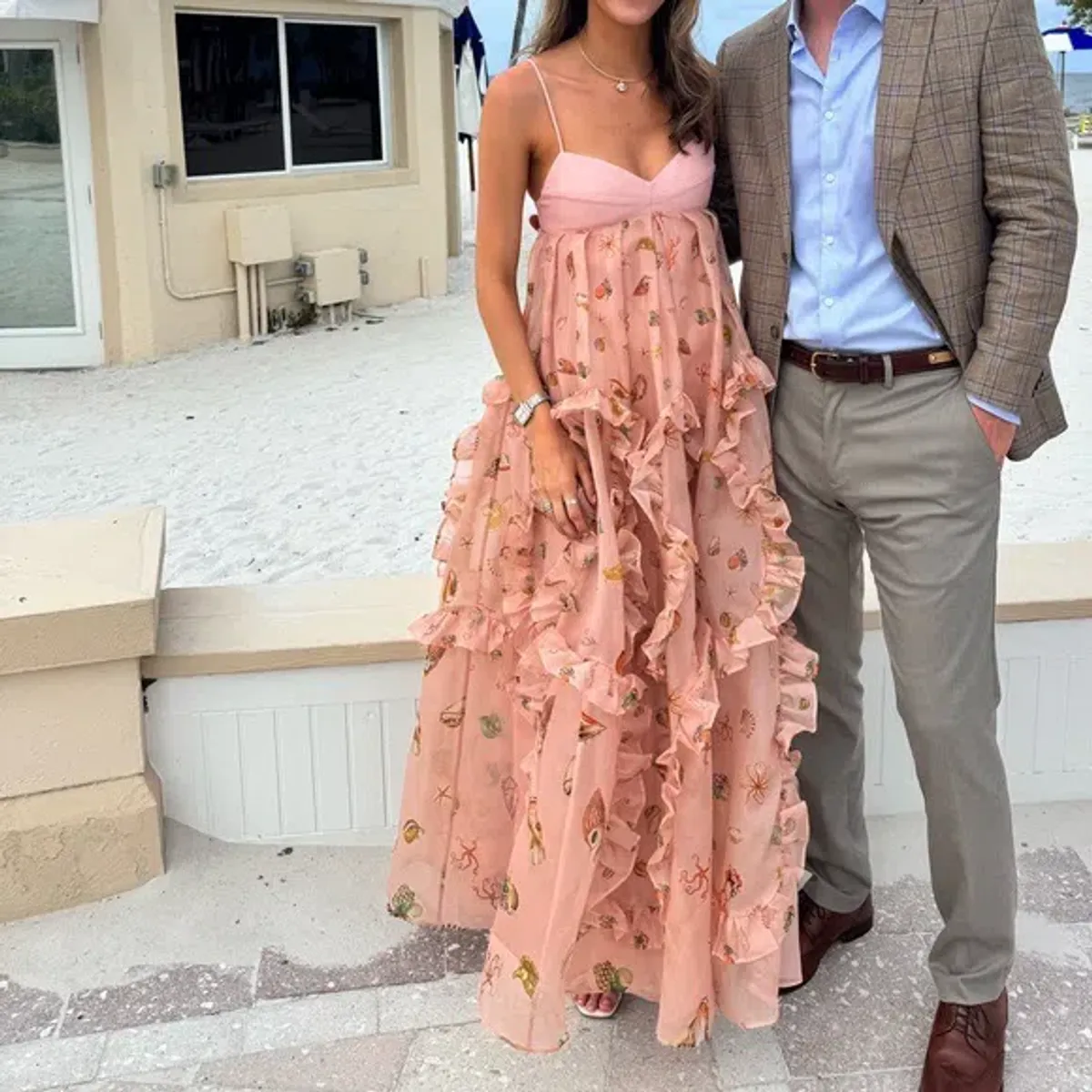 ALEMAIS SHELLY GOWN SIZE 6 for rent on The Volte - main image