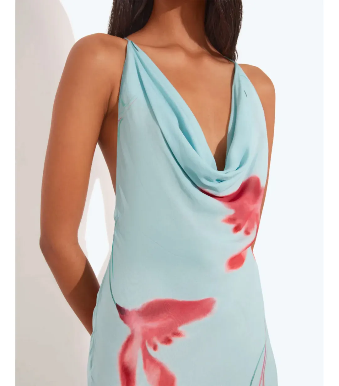 Rat & Boa Vincenza Maxi Dress Blue Size M / AU 10 for rent on The Volte - main image