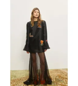 Alemais Ginger Embellished Gown Black Size 10 for rent on The Volte - image 1