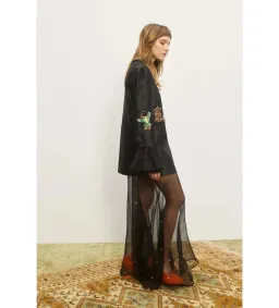 Alemais Ginger Embellished Gown Black Size 10 for rent on The Volte - image 2