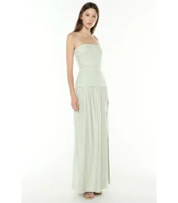 Manning Cartell Royal Debut Maxi Dress in Sage Green Size  AU 8 for rent on The Volte - image 2