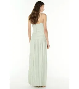 Manning Cartell Royal Debut Maxi Dress in Sage Green Size  AU 8 for rent on The Volte - image 3