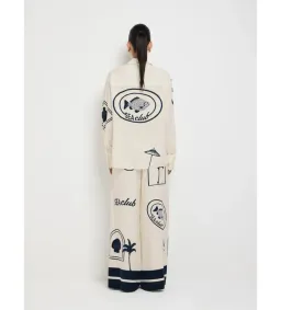 Sheike Sea Club Set Shirt & Pants Set Print Size AU 10 for rent on The Volte - image 2