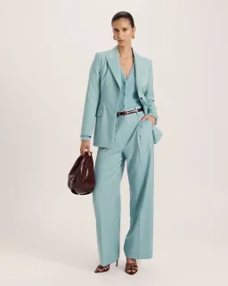 Saba Suki Classic Blazer Seafoam 12 for rent on The Volte - image 4