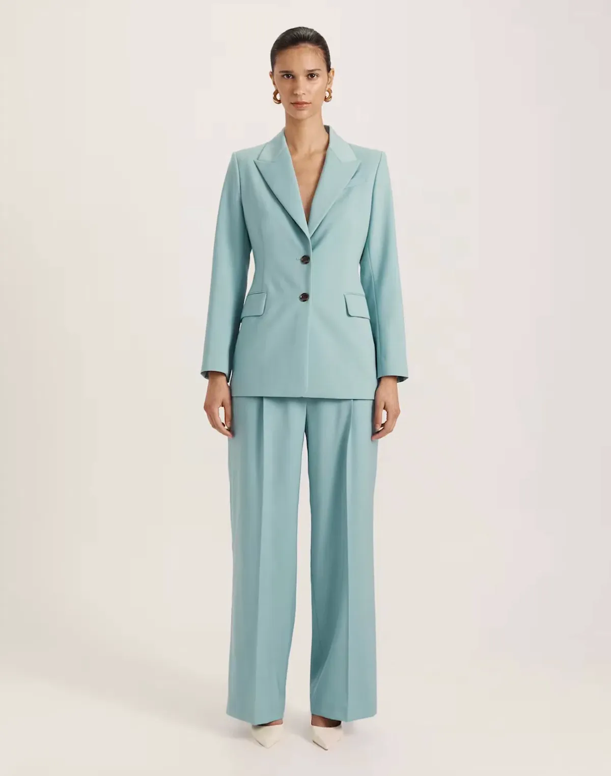 Saba Suki Classic Blazer Mint Size 12 for rent on The Volte - main image