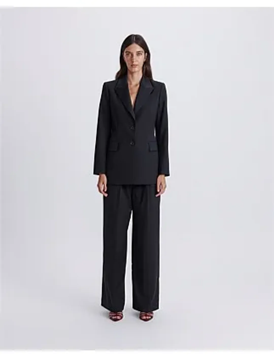 Saba Suki Classic Blazer Black Size 12 for rent on The Volte - main image