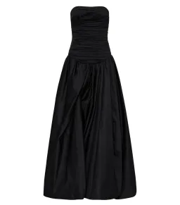 Aje Violette Bubble Hem Maxi Dress Black Size AU 6 for rent on The Volte - image 4
