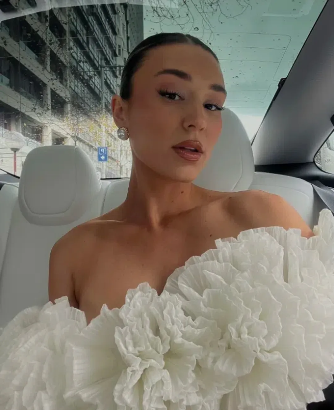 Sonya Moda Sorrento Mini Dress Ivory Size M/10 for rent on The Volte - main image