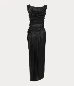 Vivienne Westwood Long Ginnie Pencil Maxi Dress Black Size AU 10 for rent on The Volte - image 5