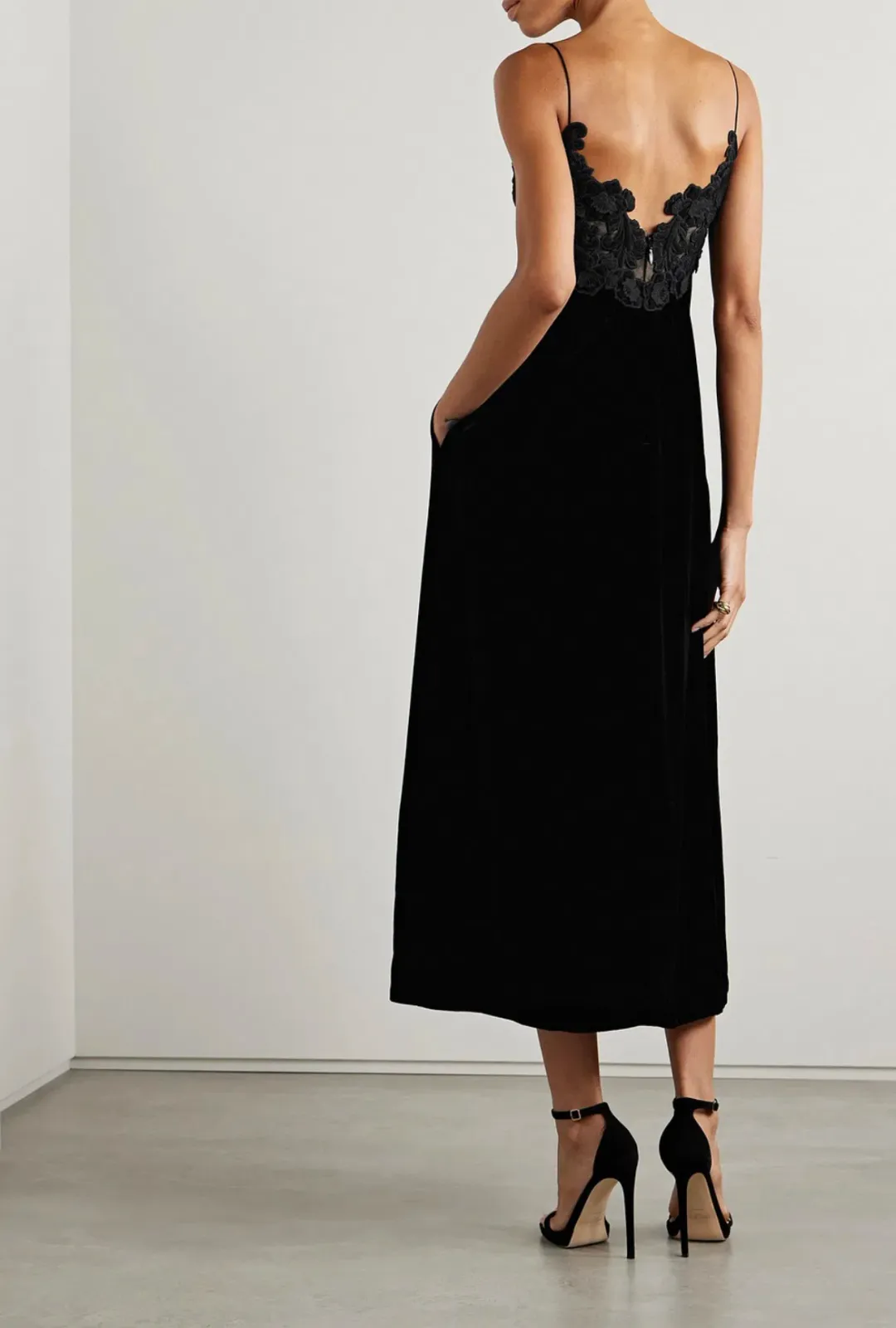 Zimmermann Sensory Velvet Slip Dress (Size 4/ AU14-16) for rent on The Volte - main image