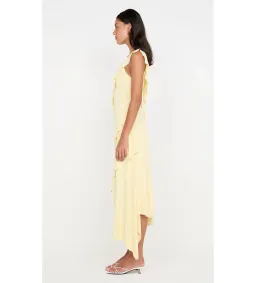 Bec & Bridge Marnie Asym Midi Dress Butter Size AU 8 for rent on The Volte - image 3