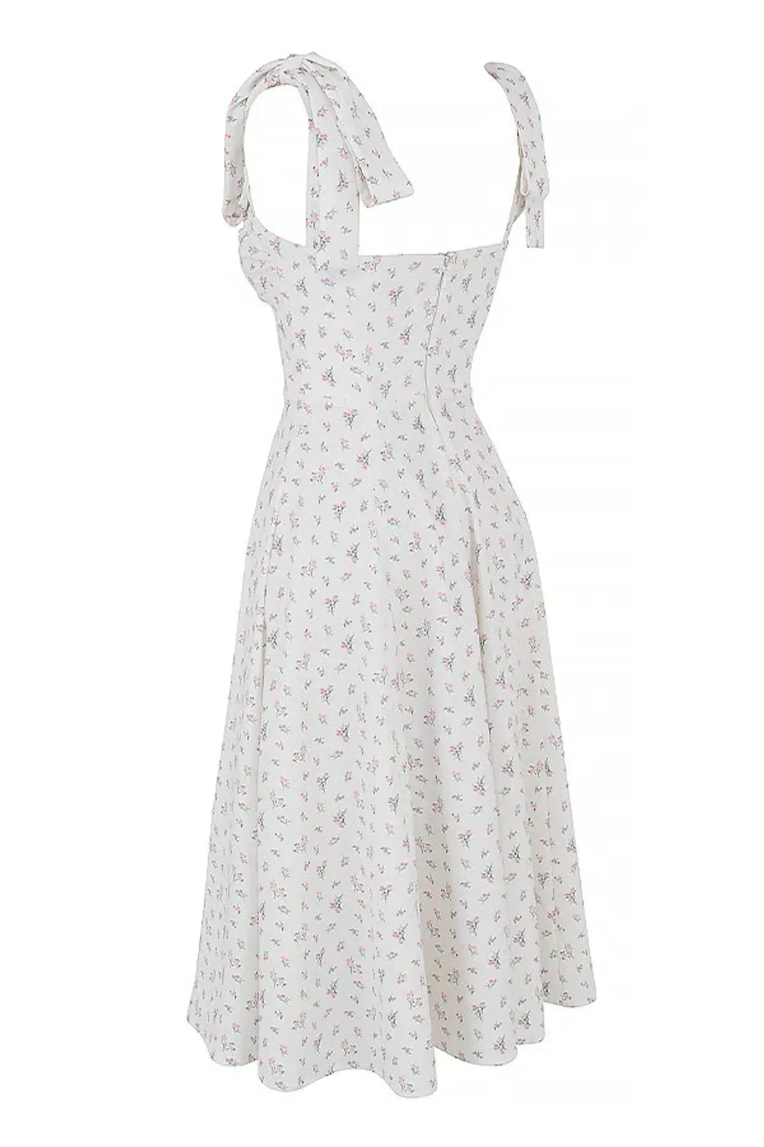 House of CB Alicia Midi Dress in White Size AU 14 for rent on The Volte - main image