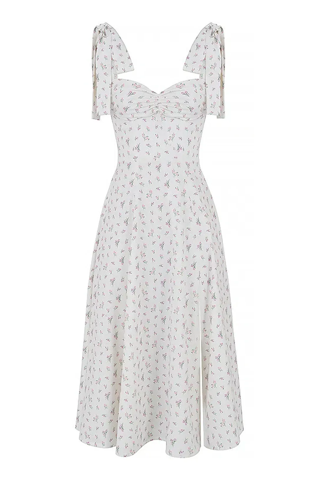 House of CB Alicia Midi Dress in White Size AU 14 for rent on The Volte - main image
