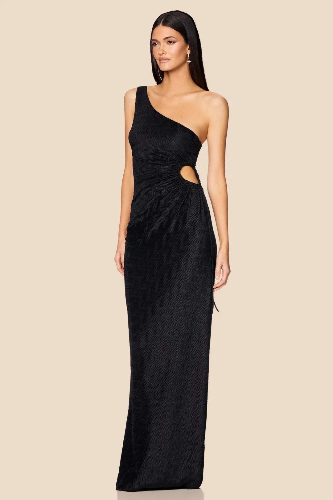 Love Nookie Mirage OS Gown Maxi Black Size AU 12  for rent on The Volte - main image