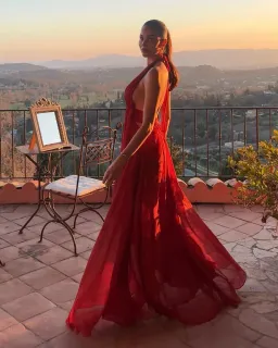 Arcina Ori Florence Dress in Red Size S / AU8 for rent on The Volte - image 5