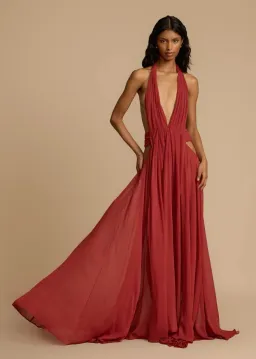 Arcina Ori Florence Dress in Red Size S / AU8 for rent on The Volte - image 4