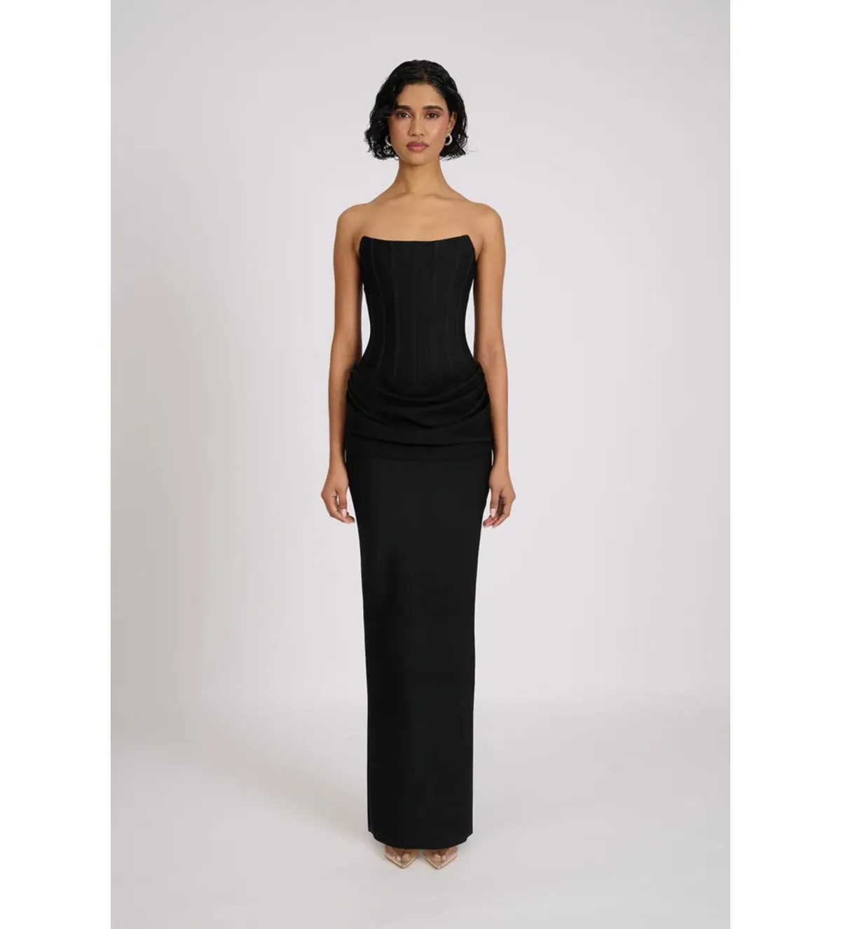 Eliya The Label Hilda Gown Black Size AU 8 for rent on The Volte - main image