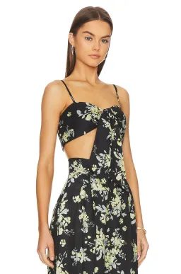 Shona Joy Goldie Tie Front Top & Pant Set Black Size AU 6 for rent on The Volte - image 7