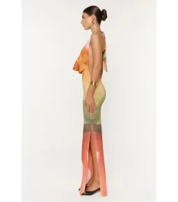 She is OLLÁ Pamela Maxi Dress Print Size S / AU 8 for rent on The Volte - image 3