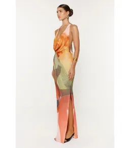 She is OLLÁ Pamela Maxi Dress Print Size S / AU 8 for rent on The Volte - image 2