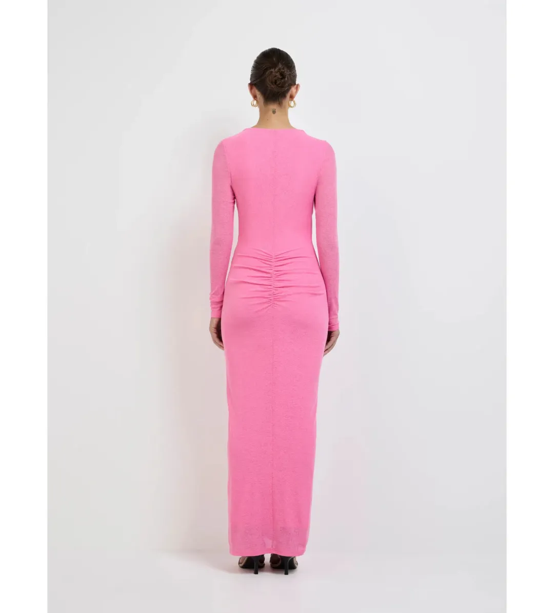 Sheike Sophia Maxi Dress Pink Size AU 10 for rent on The Volte - main image